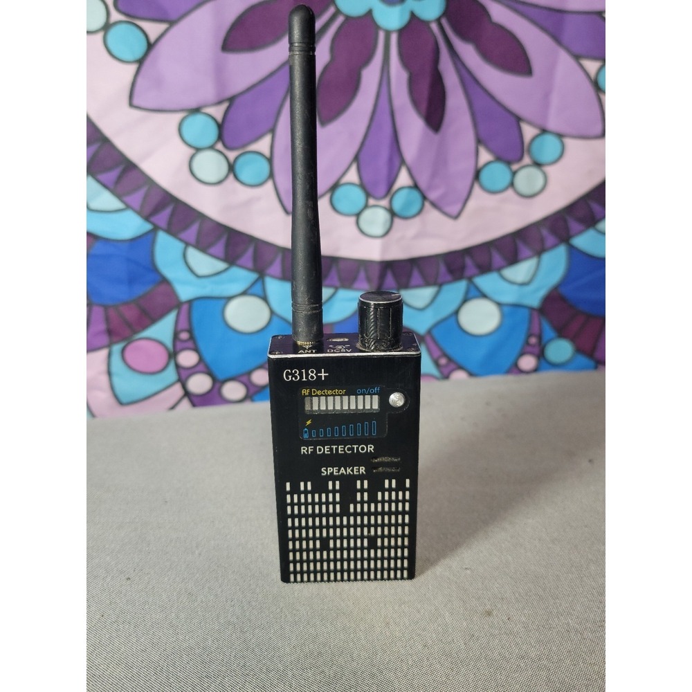 G318+ RF‎ Detector Hidden Camera Bug GPS Signal Finder Rechargeable